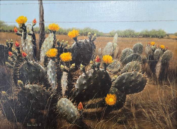 "Prickly Pear, Prickly Wire"  Cactus