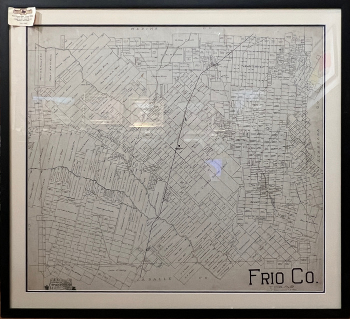 "Frio County" Texas County Map
