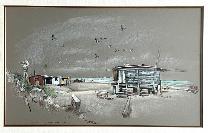 "Fred's Place" Boca Chica Tex. 1952 Cameron County Texas