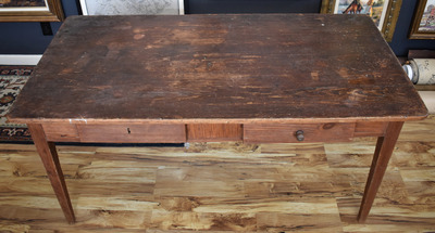 Table with drawers 60x30x29 top front