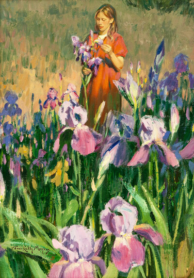 The iris garden1