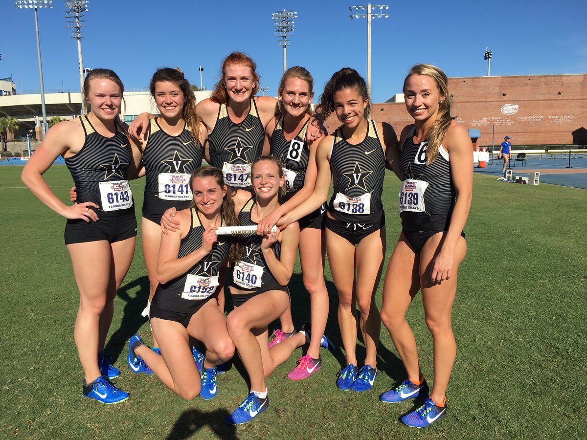 Vanderbilt DMR Team sets school record to cap off Florida Relays