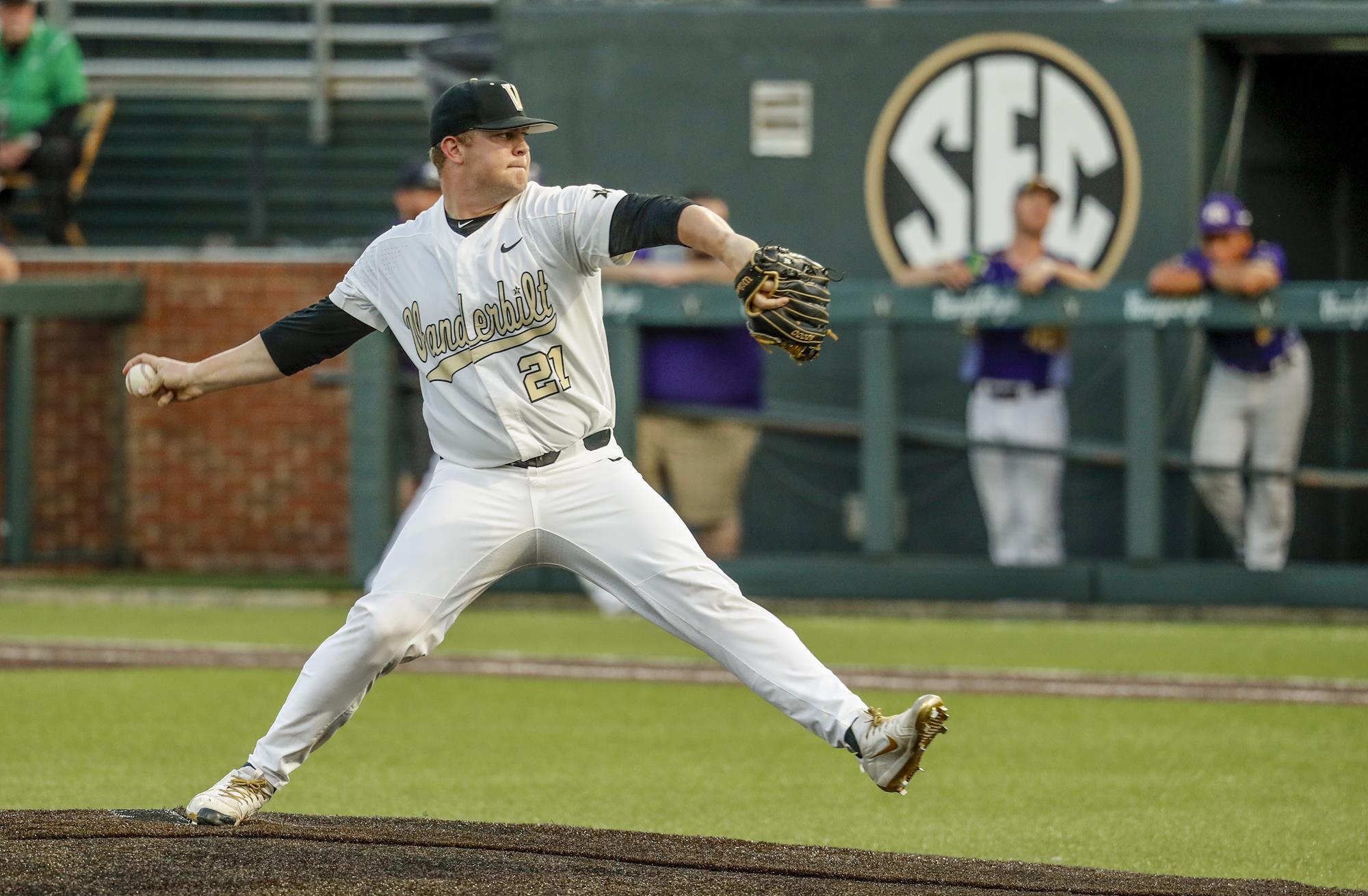 Tyler Brown Baseball Vanderbilt University Athletics