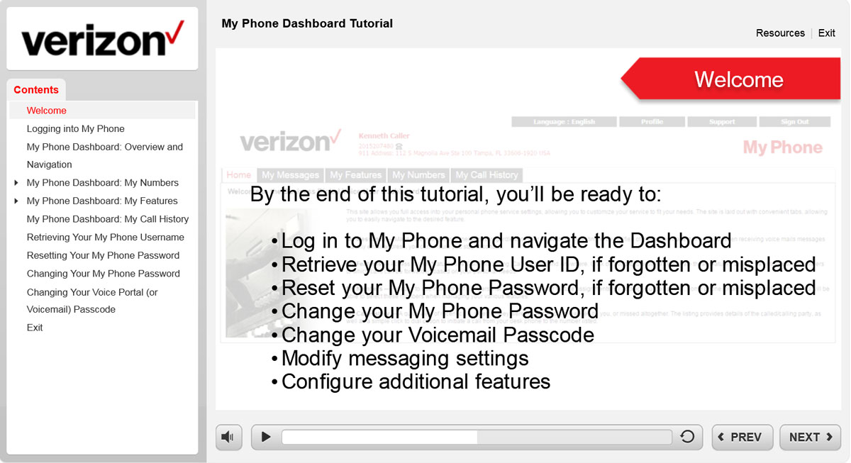 My Phone Tutorial Verizon Business Digital Voice