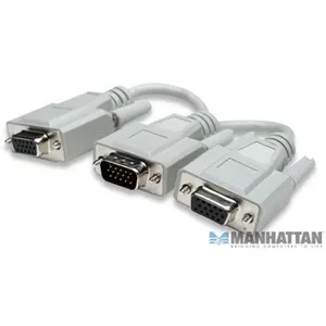 Cable Vga Y 1MACHO / 2Hembra Cod.328302