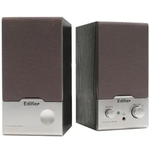 Parlantes 2.0 R18 Madera 4W (2W x2)