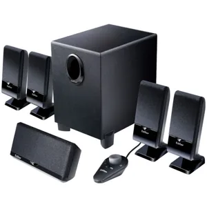 Parlantes 5.1 M1550 26W RMS (3W x4 + 4W + 10W)