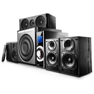 Sistema Multimedia C6 5.1 + 1 70W RMS (8W x5 + 30W) USB