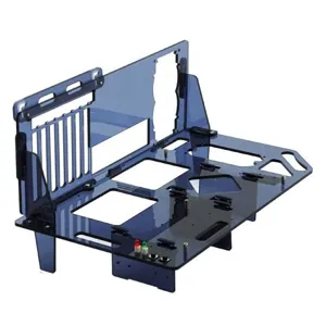 DOMA Pro Gabinete/Case Abierto Acrilico ATX/mATX/ITX TM y fuentes MOPC-111B
