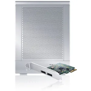 TowerRAID 4 Bay eSATA RAID 0/1/10/5/JBOD c/ 6G PCIe Card TR4MP (Silver)
