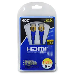 Cable HDMI / HDMI 1.8m versión 1.3 P/N AHDG06