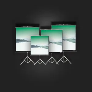 Telon Tripode 2,00x1,5 Mts Negro KPS-103B