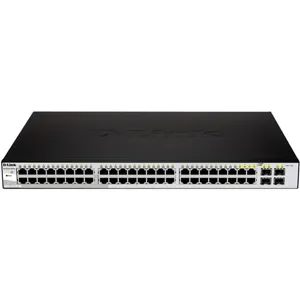 DGS-1210-48  Smart  48 puertos Fast Eth  10BT/100BTX, 1000Base-T 4 x SFP comp. (vacías) - 1U - ext. Pn 	DGS-1210-48