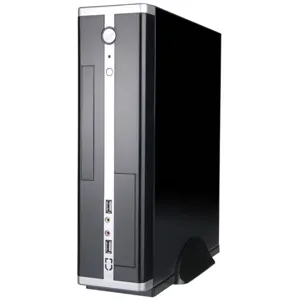 ITX-801 Gab FP350W ITX 2*usb/Audio Negro Piano + Pie Vertical