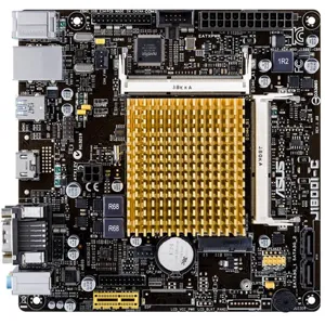 J1800 Intel Celeron DC 2 x SO-DIMM 1x PCIe hdmi/vga USB 3.0 Mini ITX pnJ1800I-C