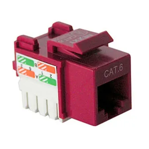 CONECT.KEYSTONE CAT6 110 ROJO pn AW120NXT13