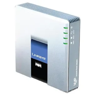 PAP2T PHONE ADAPTER W/2 PORTS VOIP G729 pn PAP2T-NA
