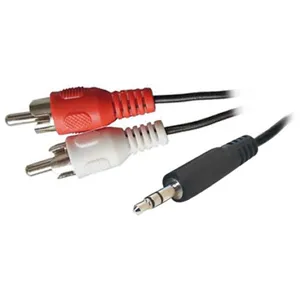Cable de Audio. Plug 3,5mm A 2 RCA 5m 0150066