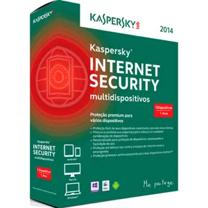 Kaspersky Internet Security 2014 Box 3 Usuarios KL1941DBCFS