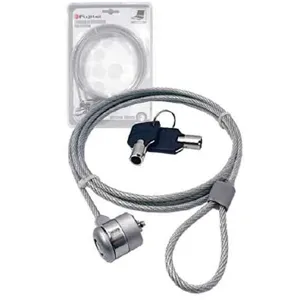 Candado de seguridad notebook con llave fujitel pn I16029FUJ 0XX01