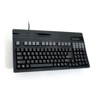K2714-B. PS2/Usb  TECLADO   104T. MSR TRACK 1 Y 2.  PS2. NEGRO. P/N K2714-B