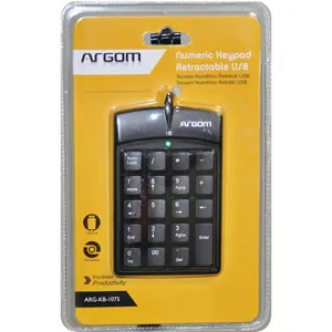 Teclado Numerico externo USB ARG-KB-1075
