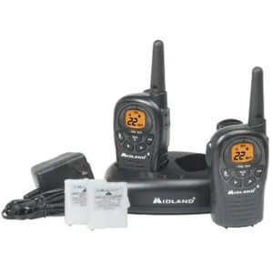 Radio (Par) LXT380VP3 24-Mile 22-Channel FRS/GMRS +trnsf a 220v