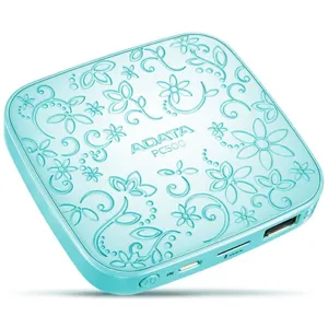 Bateria Externa Celular/Tablet  USB 5000mA azul pnAPC500-5000M-5V-CBL