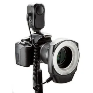 Macro Ring Flash LED Light funciona c/ Canon/Sony/Nikon/Sigma lenses!