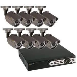 Kit DVR 16 canales, 8 cámaras 650TVL  HDD 1TB pnQT5716-8H4-1