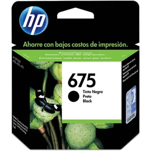 675 NEGRO INK OFFICEJET 4000 4575 600 Páginas PN:CN690AL
