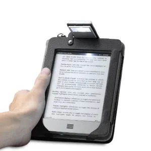 Estuche c/ Luz para Kindle s/ teclado negro APTO KINDLE TOUCH