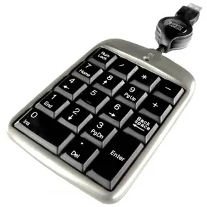 Teclado numerico usb retractil pn: pc-200666