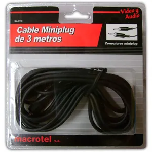 cable 3.5 a 3.5 miniplug pn: ma-3110