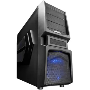 Gabinete HALCON GS-6050 V2.1 ATX Mid Tower Black s/fuente