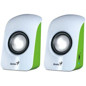Parlantes USB  SP-U115 blanco/verde P/N 31731006103