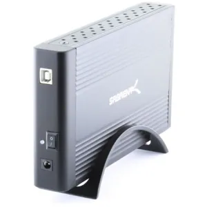 Cofre 3.5" IDE/PATA a USB2.0 negro ECS-U35K