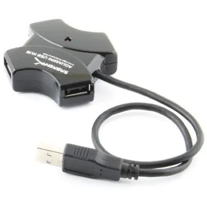 Hub 4Pt USB2.0 SELF POWERED MINI USB-HB24