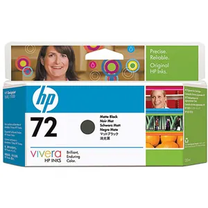 Cartucho de Tinta HP 72 Negro Mate DesignJet Original - C9403A