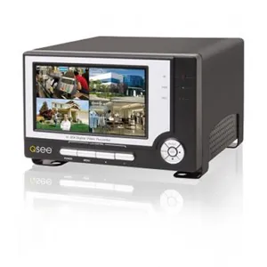4Ch H264 Net DVR c/ Mon 7"LCD QR4074 + HD 500GB