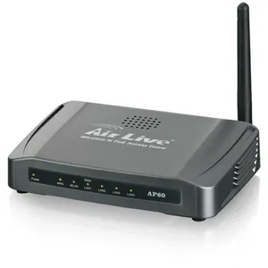 AP60-SA 11n PoE-AP/Router, hasta 29dbm High Power, 4LANS, POE