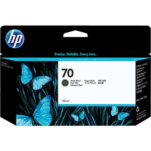 HP 70 130-ML MATTE BLACK CARTRIDGE PLOTTER  PN:C9448A