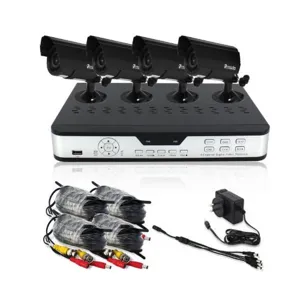 4CH H264  DVR w/VGA + 4 x Camaras CMOS HD 500GB PKD-DK4216-500GB
