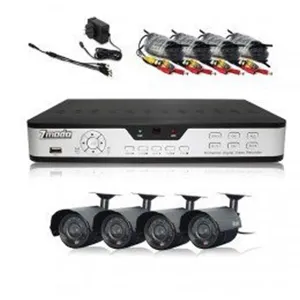 8CH H264 DVR w/VGA 4x CMOS NV Cam. 500GB PKD-DK0866-500GB