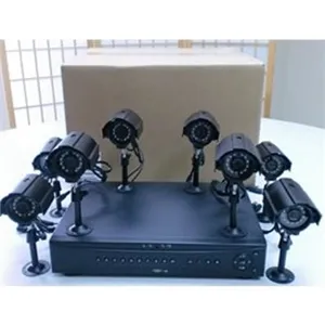 8CH H264 Net DVR w/VGA 8x CMOS NV Camera 500GB DK8708