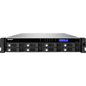 TS-869U-RP+ 8bay 1U 2.5/3.5" sataIII Atom D2700/2.13G(Dual core)/1GB/2GL/2*USB3.0+5USB/2eSATA/iSCSI/Raid/RP /1U Rail Kit