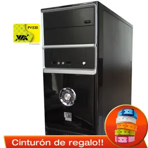 PC Asrock Via VX900 2G/320G dvdrw + Cinturón Regalo
