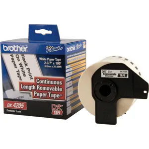 Rollo Continuo Despegable 62mm x 30,48 metros  PN:DK4205