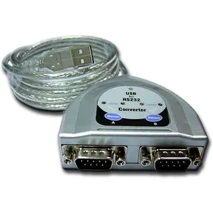 Adaptador USB a 2 Puertos Seriales