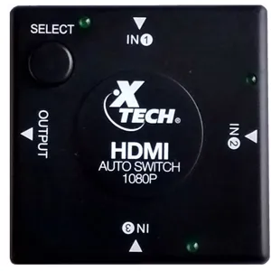 Auto Switch HDMI 1080p 3 a 1 canal XTA-300